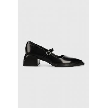 Vagabond Shoemakers pantofi de piele Vivian culoarea negru, cu toc drept, 5553.004.20