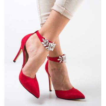 Pantofi Jene Rosii