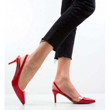 Pantofi Vienna Rosii