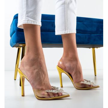 Pantofi Zeltis Galbeni 2