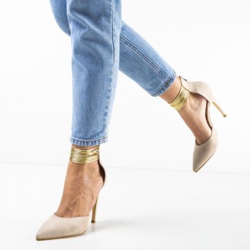 Pantofi Greky Bej Pantofi Greky Bej