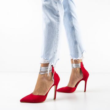 Pantofi Greky Rosii Pantofi Greky Rosii