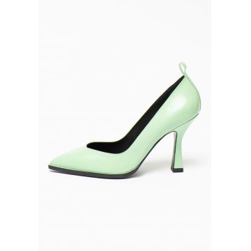 Pantofi de piele cu varf ascutit Cleo Deva Royal Pantofi de piele cu varf ascutit Cleo Deva Royal