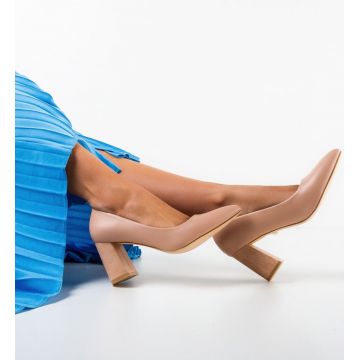 Pantofi dama Gemide Nude