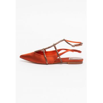 Pantofi slingback cu strasuri Pristina Pantofi slingback cu strasuri Pristina