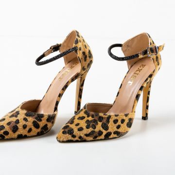 Pantofi dama Katalin Leopard