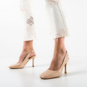 Pantofi dama Melia Bej