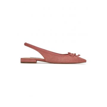 Pantofi slingback de piele Livi