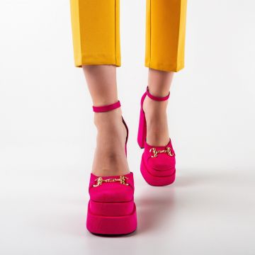 Pantofi dama Versoma Fuchsia 3