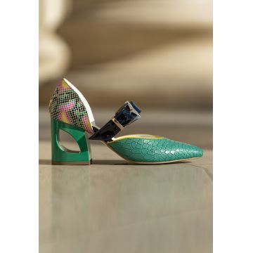 Pantofi D'Orsay de piele People