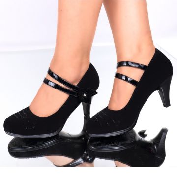 Pantofi piele ecologica matifiata Mella Pantofi piele ecologica matifiata Mella