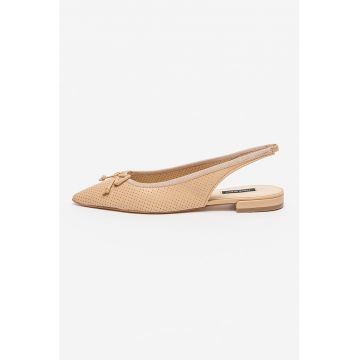 Pantofi slingback de piele Livi