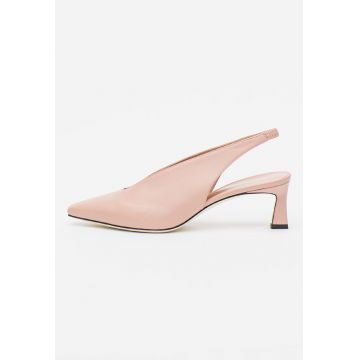 Pantofi slingback de piele Pantofi slingback de piele
