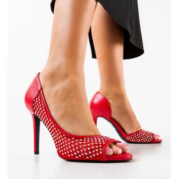 Pantofi dama Kimora Rosii