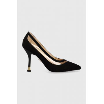 Baldowski botine din piele intoarsa culoarea negru Baldowski botine din piele intoarsa culoarea negru