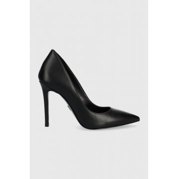 MICHAEL Michael Kors stilettos de piele Keke culoarea negru