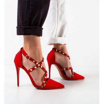 Pantofi Gelto Rosii