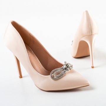 Pantofi cu toc Crule Bej 2 Pantofi cu toc Crule Bej 2