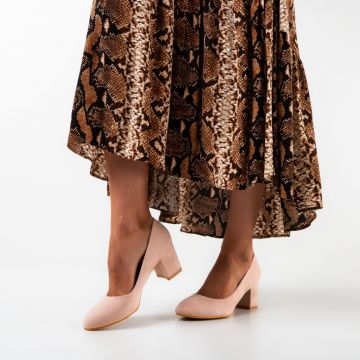 Pantofi cu toc Okal Roz 2 Pantofi cu toc Okal Roz 2