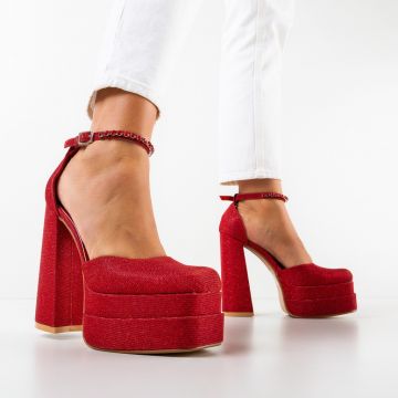 Pantofi dama Kierran Rosii