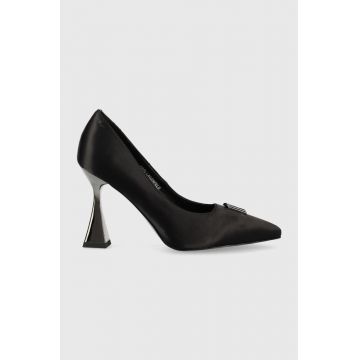 Karl Lagerfeld pantofi cu toc Debut culoarea negru