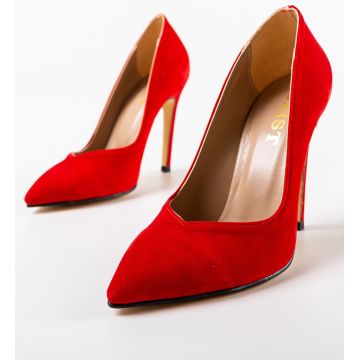 Pantofi dama Lonic Rosii