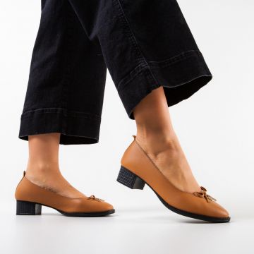 Pantofi dama Sanjah Camel Pantofi dama Sanjah Camel
