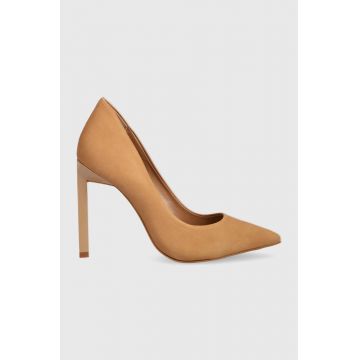 Aldo tocuri din piele intoarsa Kennedi culoarea maro Aldo tocuri din piele intoarsa Kennedi culoarea maro