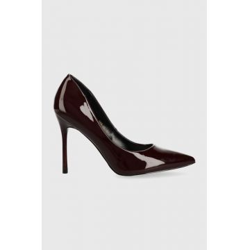 Answear Lab pantofi cu toc culoarea bordo Answear Lab pantofi cu toc culoarea bordo