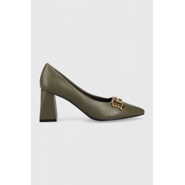 Answear Lab pumps culoarea verde