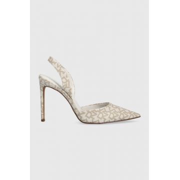 Dkny pantofi cu toc Macia culoarea bej Dkny pantofi cu toc Macia culoarea bej
