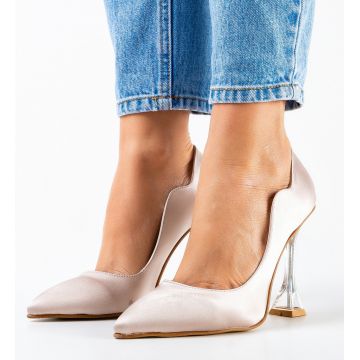 Pantofi dama Clazy Bej
