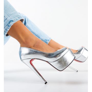 Pantofi dama Cohan Argintii