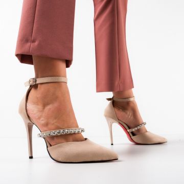 Pantofi dama Ekam Bej Pantofi dama Ekam Bej