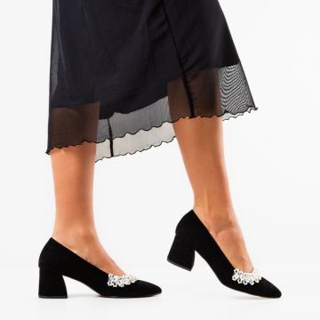 Pantofi dama Perly Negri Pantofi dama Perly Negri