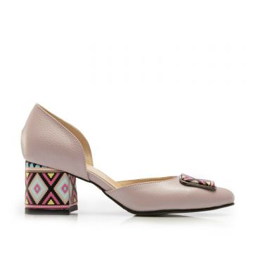 Pantofi eleganți damă din piele naturală - 21119 Lila Box Pantofi eleganți damă din piele naturală - 21119 Lila Box