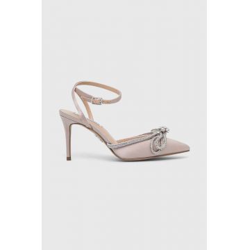 Steve Madden pantofi cu toc Leia culoarea bej, SM11002101 Steve Madden pantofi cu toc Leia culoarea bej, SM11002101