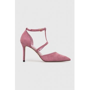 Answear Lab pantofi cu toc culoarea roz Answear Lab pantofi cu toc culoarea roz