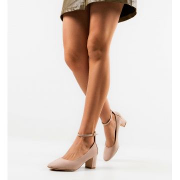Pantofi dama Tiff Bej