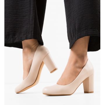 Pantofi dama Ursen Nude