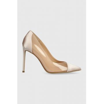 Steve Madden pantofi cu toc Voiced culoarea bej, SM11002262 Steve Madden pantofi cu toc Voiced culoarea bej, SM11002262