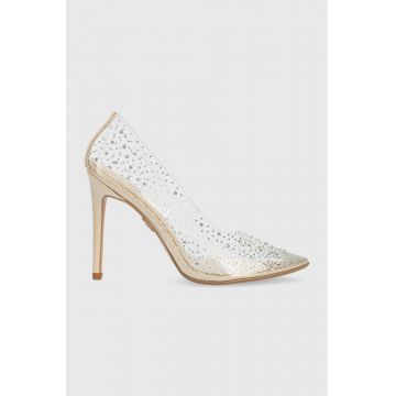 Buffalo pantofi cu toc Juliette Diamond culoarea bej Buffalo pantofi cu toc Juliette Diamond culoarea bej