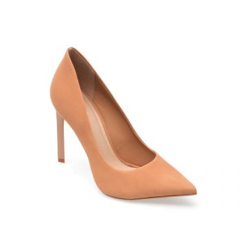 Pantofi ALDO maro, KENNEDI220, din nabuc Pantofi ALDO maro, KENNEDI220, din nabuc