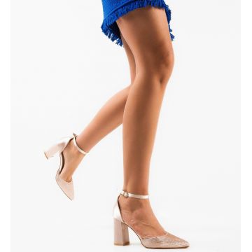 Pantofi dama Dekam Bej