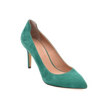 Pantofi EPICA verzi, 22239, din piele intoarsa Pantofi EPICA verzi, 22239, din piele intoarsa