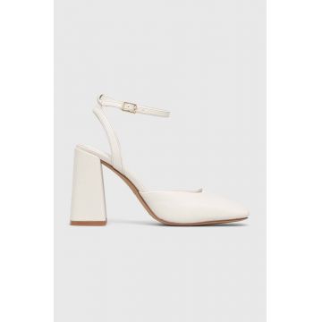 Aldo pumps Ingenue culoarea alb, cu toc drept, cu toc deschis, 13567218.Ingenue