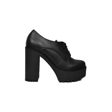 Altercore pumps Trixie culoarea negru, cu toc drept, Trixie.Vegan