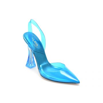 Pantofi ALDO albastri, SOLANTI420, din pvc