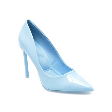 Pantofi ALDO albastri, STESSY2.0400, din piele ecologica lacuita Pantofi ALDO albastri, STESSY2.0400, din piele ecologica lacuita