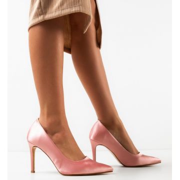 Pantofi cu toc Weps Roz 2